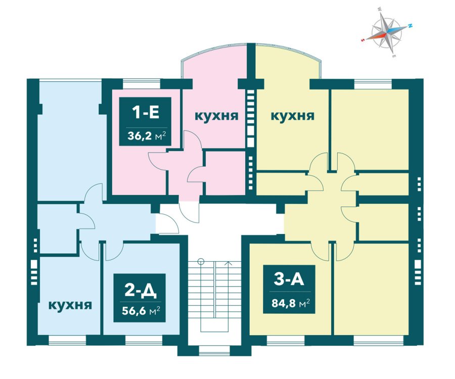 4 поверх